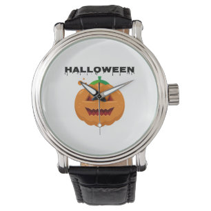 halloween pompoen horloge