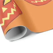 Halloween Pompoen inpakpapier (Rol Hoek)
