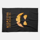 Halloween Pompoen Jack O Lantaarn Keuken Handdoek (Horizontaal)