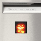 Halloween pompoen jack-o-lantaarn magneet (Insitu (Vaatwasser))