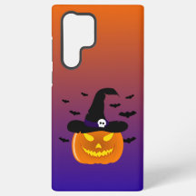 Halloween pompoen Jack o'Lantern Heksenhoed