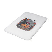 Halloween Pompoen Kat Schedel Grim Reaper Herfst B Badmat (Gekanteld)