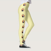 HALLOWEEN Pompoen Kat SLIMMEN ~ Leggings (Rechts)