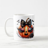 Halloween Pompoen Koffiemok (Links)