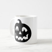 Halloween Pompoen Koffiemok | Griezelen Fall Jack- (Voorkant links)