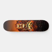 Halloween Pompoen Koning Skateboard (Horizontaal)