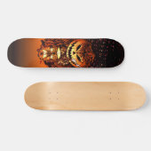 Halloween Pompoen Koning Skateboard (Horizontaal)