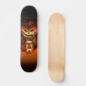 Halloween Pompoen Koning Skateboard (Voorkant)