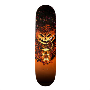 Halloween Pompoen Koning Skateboard
