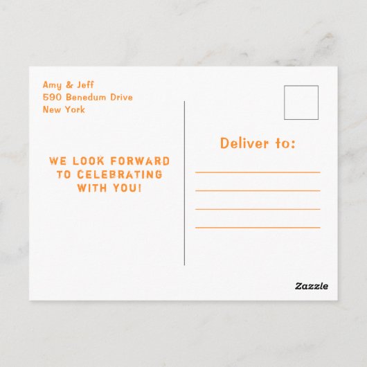 Halloween Pompoen Kostuum Verjaardagsfeest Paars P Briefkaart (Achterkant)