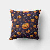 Halloween pompoen kussen kussen (Achterkant)