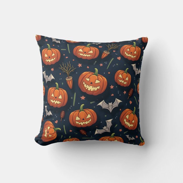 Halloween pompoen kussen kussen (Voorkant)