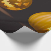 Halloween pompoen lantaarn inpakpapier