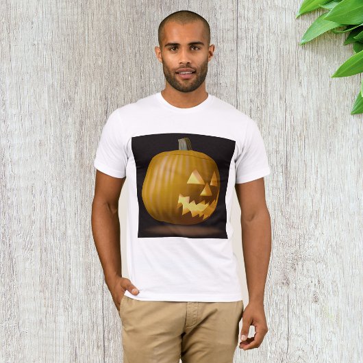 Halloween pompoen lantaarn Mannen T-shirt