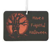 Halloween pompoen luchtverfrisser (Achterkant)