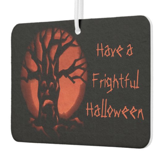 Halloween pompoen luchtverfrisser (Links)