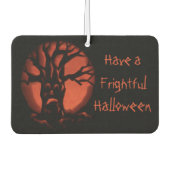 Halloween pompoen luchtverfrisser (Voorkant)