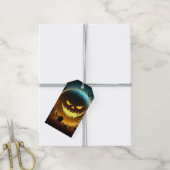 Halloween/pompoen/maan/herfst Cadeaulabel (Met Touw)
