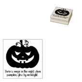 Halloween Pompoen Magic Rubber Stamp Rubberstempel (Gestempeld)