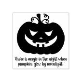 Halloween Pompoen Magic Rubber Stamp Rubberstempel (Afrduk)