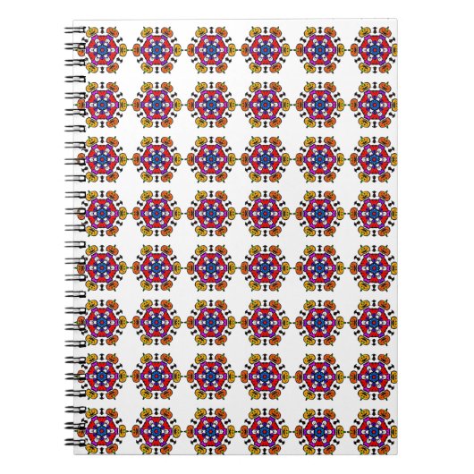 Halloween Pompoen Mandala Notitieboek (Voorkant)