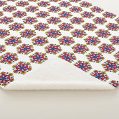 Halloween Pompoen Mandala Sherpa Deken (3/4)