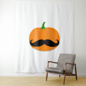 Halloween pompoen met baard wandkleed (In situ)