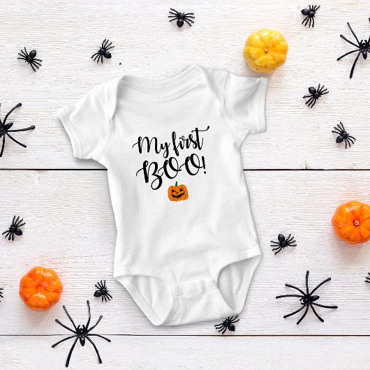 Halloween Pompoen Mijn Eerste Boe! Romper
