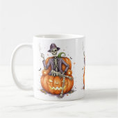 Halloween Pompoen Mok (Links)