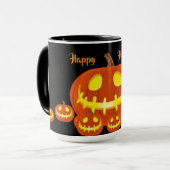 HALLOWEEN POMPOEN MOK (Voorkant links)