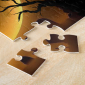Halloween/pompoen/moon/herfst Legpuzzel (Zijkant)