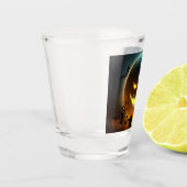 Halloween/pompoen/moon/herfst Shot Glas (Links)