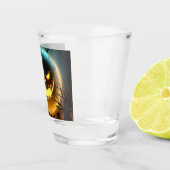 Halloween/pompoen/moon/herfst Shot Glas (Rechts)