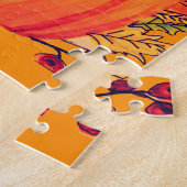 HALLOWEEN POMPOEN MS. PRETTY LEGPUZZEL (Zijkant)