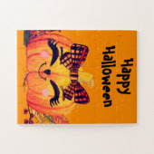 HALLOWEEN POMPOEN MS. PRETTY LEGPUZZEL (Horizontaal)
