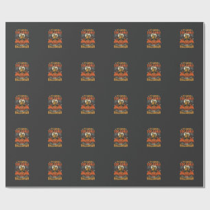 Halloween Pompoen Nooit Te Vroeg Kasteel Grafisch_ Cadeaupapier