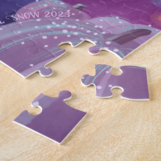 Halloween Pompoen Notenkraker Legpuzzel (Zijkant)