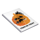Halloween pompoen notitieboek (Rechterzijde)