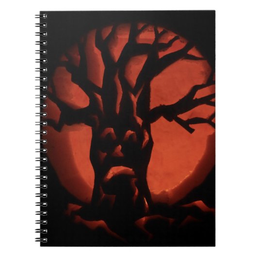 Halloween pompoen notitieboek (Voorkant)