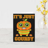 Halloween pompoen ontwerp cute jack o'lantern kaart (Gele Bloem)