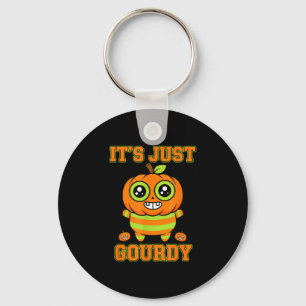 Halloween pompoen ontwerp cute jack o'lantern sleutelhanger