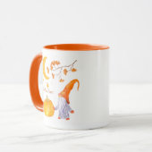 Halloween pompoen oranje mok (Voorkant links)