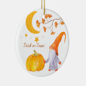 Halloween pompoen oranje Ornamenten (Rechts)