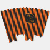 Halloween pompoen Oranje Trick or treat Bedankdoosjes (Ongevouwen)