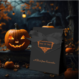 Halloween pompoen Oranje Trick or treat Bedankdoosjes