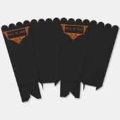 Halloween pompoen Oranje Trick or treat Bedankdoosjes (Ongevouwen)