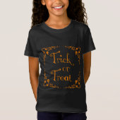 Halloween pompoen Oranje Trick or treat T-shirt (Voorkant)