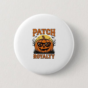 Halloween Pompoen Patch Vintage Jack O Lantern T-S Ronde Button 5,7 Cm