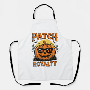Halloween Pompoen Patch Vintage Jack O Lantern T-S Schort