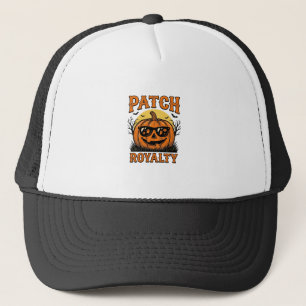 Halloween Pompoen Patch Vintage Jack O Lantern T-S Trucker Pet